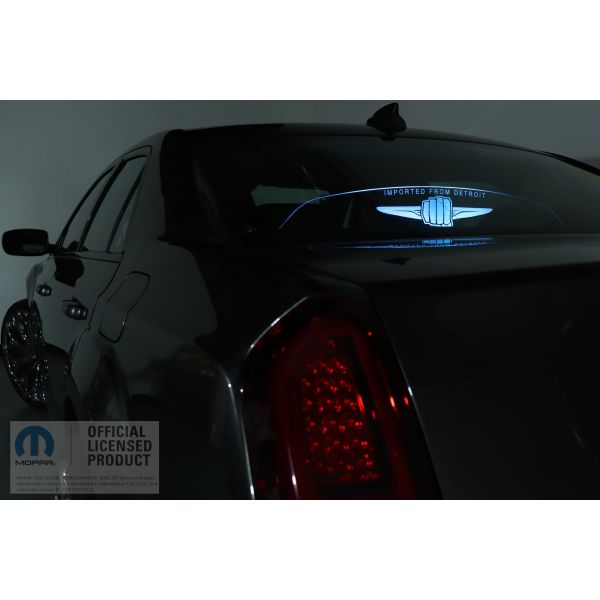 Multi color Glowplate on Chrysler 300 - One of our best pricing accessories