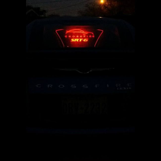 Crossfire Coupe 2004-2007 Glow Plate