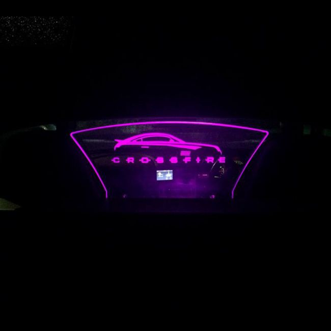 Crossfire Coupe 2004-2007 Glow Plate