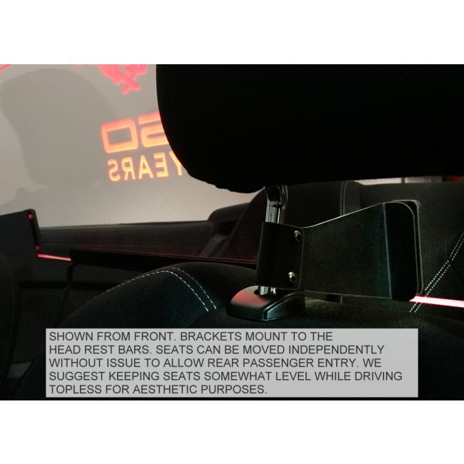 Mustang Convertible 2005-2014 Wind Deflector (Front Mount)