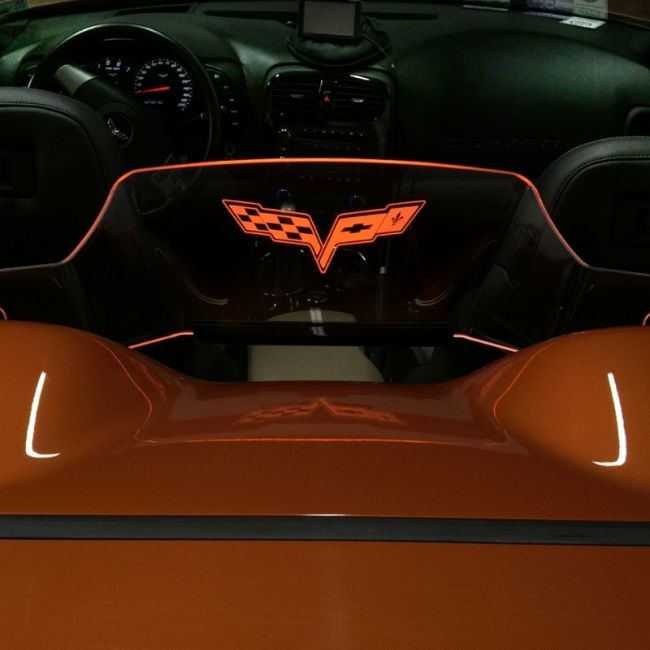 Corvette C6 Convertible 2005-2013 Wind Deflector
