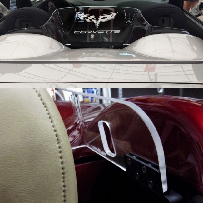 Corvette C6 Convertible 2005-2013 Wind Deflector
