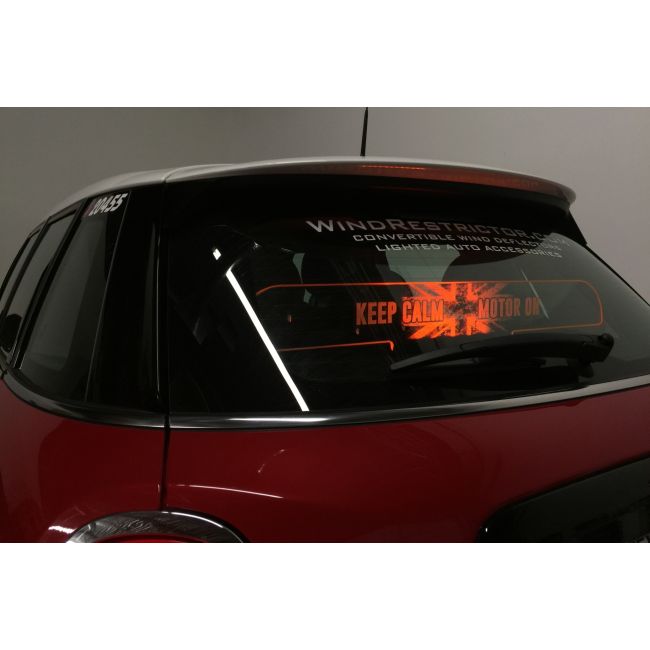 Mini Cooper Coupe Glow Plate