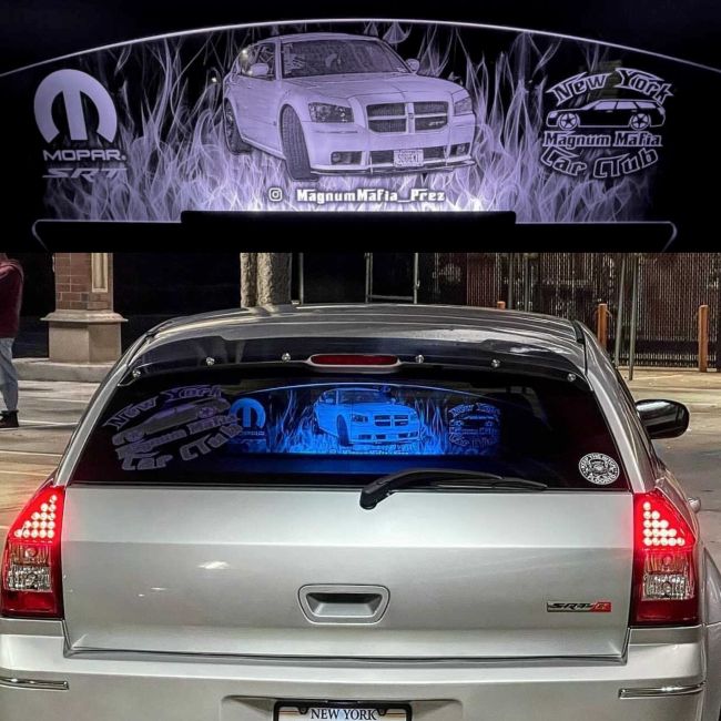 Dodge Magnum Glow Plate