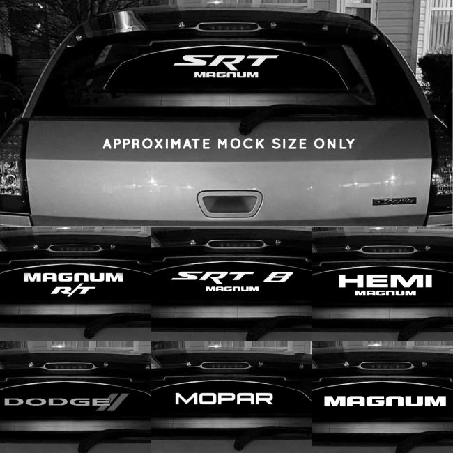 Dodge Magnum Glow Plate