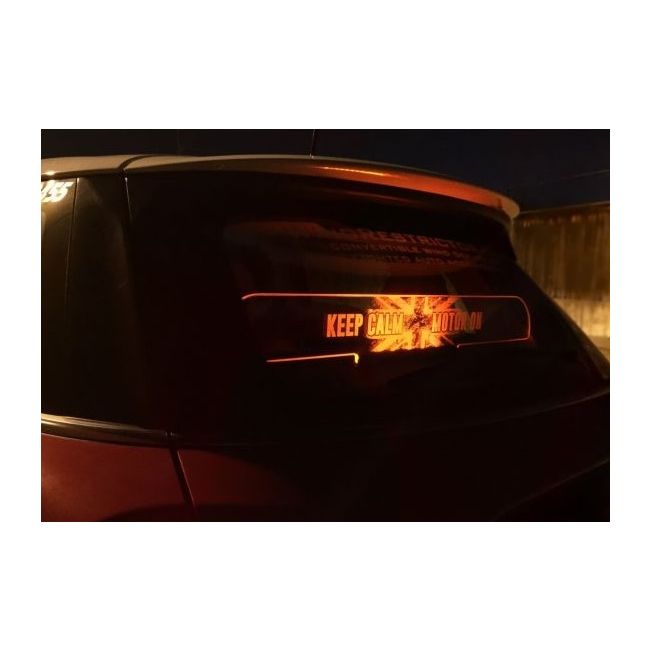 Mini Cooper Coupe Etched & Illuminated