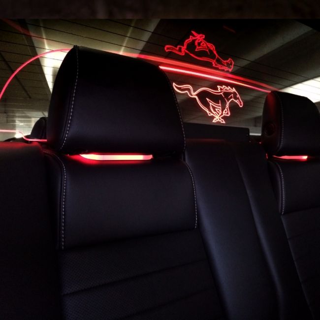 Mustang Coupe 2011-2014 Glow Plate