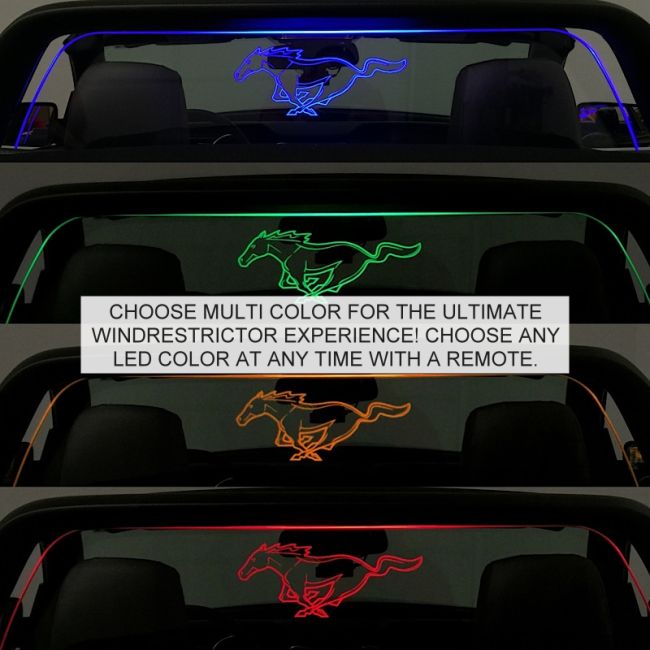 Mustang Convertible 2005-2014 Wind Deflector (Front Mount)