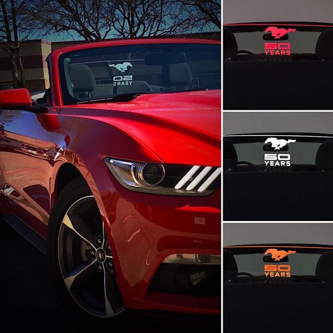 Mustang Convertible 2015+ Wind Deflector (Front Mount)