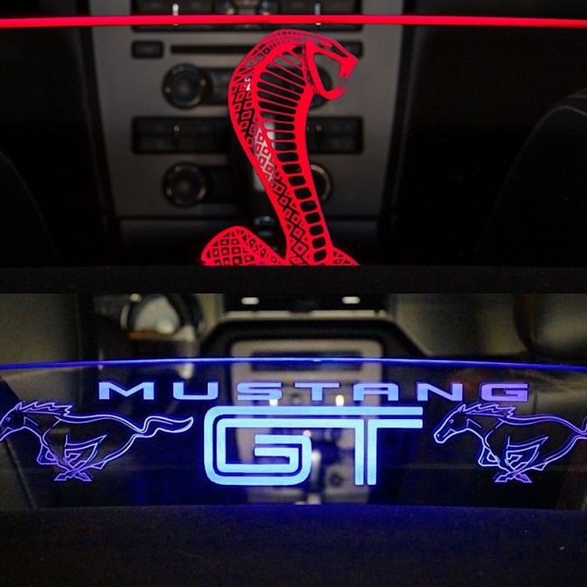 Mustang Convertible 2015+ Wind Deflector (Front Mount)