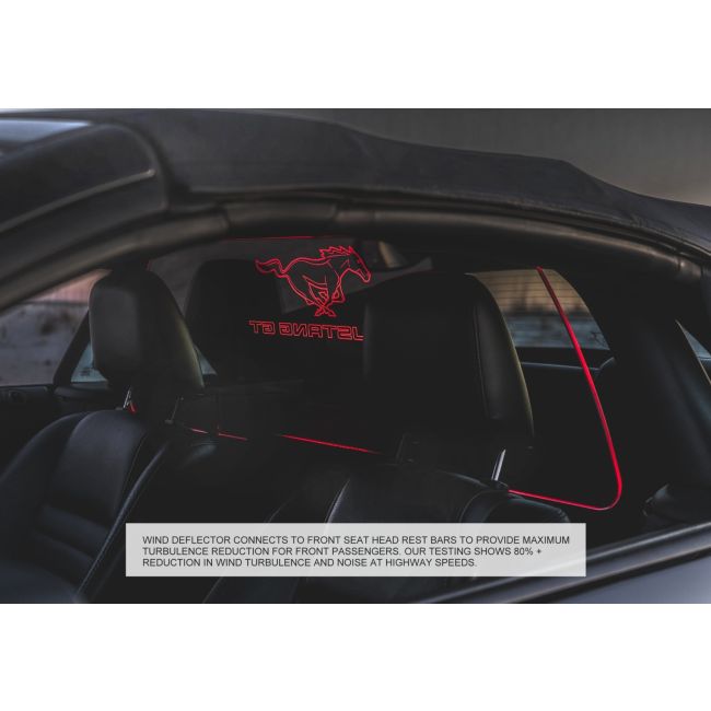 Mustang Convertible 2005-2014 Wind Deflector (Front Mount)