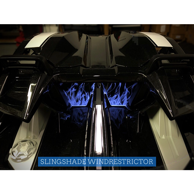 Polaris Slingshot Wind Deflector (Tubular Rounded) Rollbar