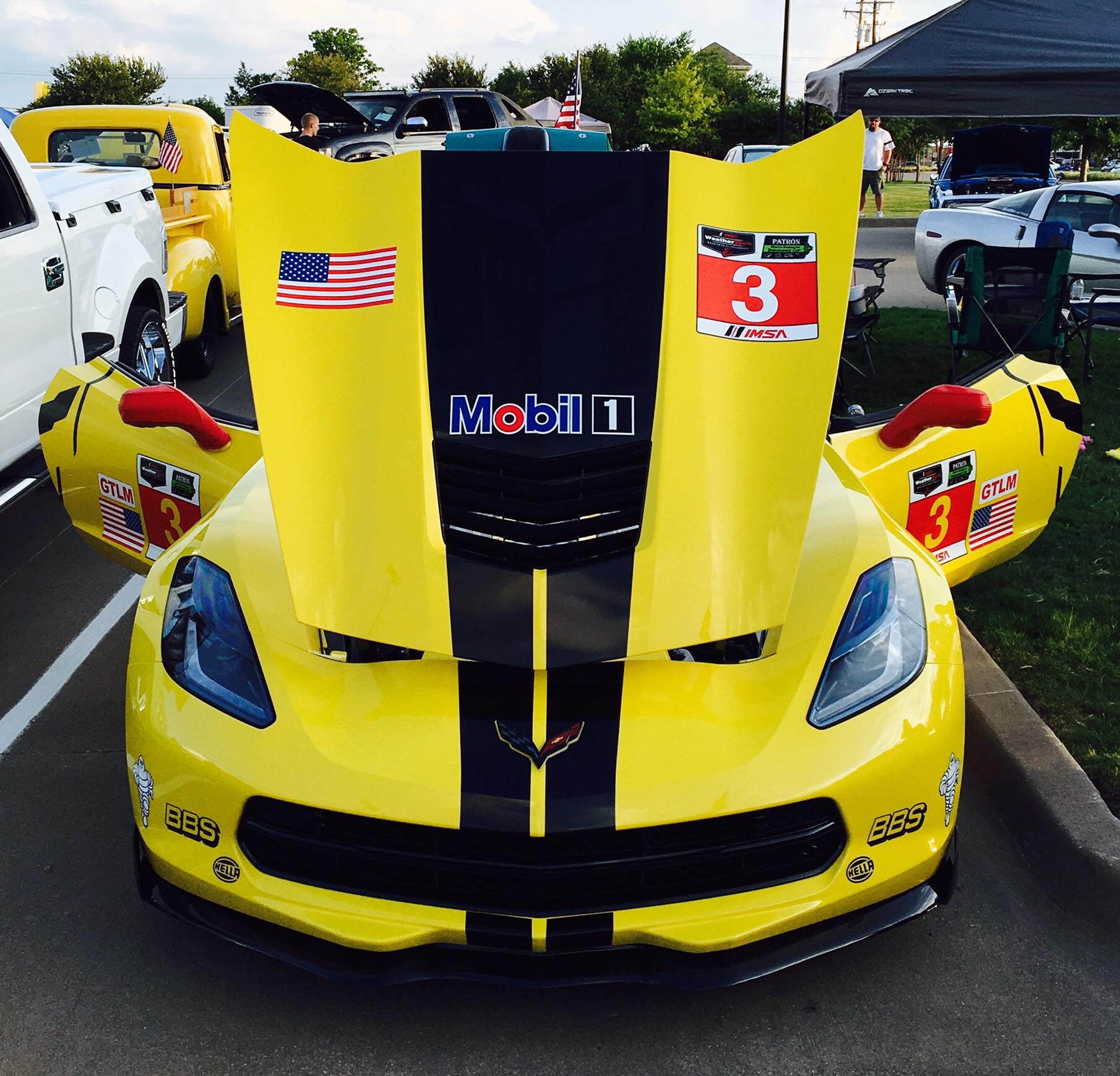 Tweety B, The Corvette Racing Tribute Car by Kenneth Berg
