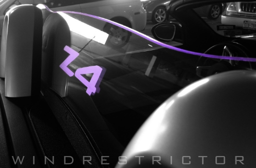 BMW Z4 - Personalized Wind Deflector for a Hot European Roadster! Windschott Paradise